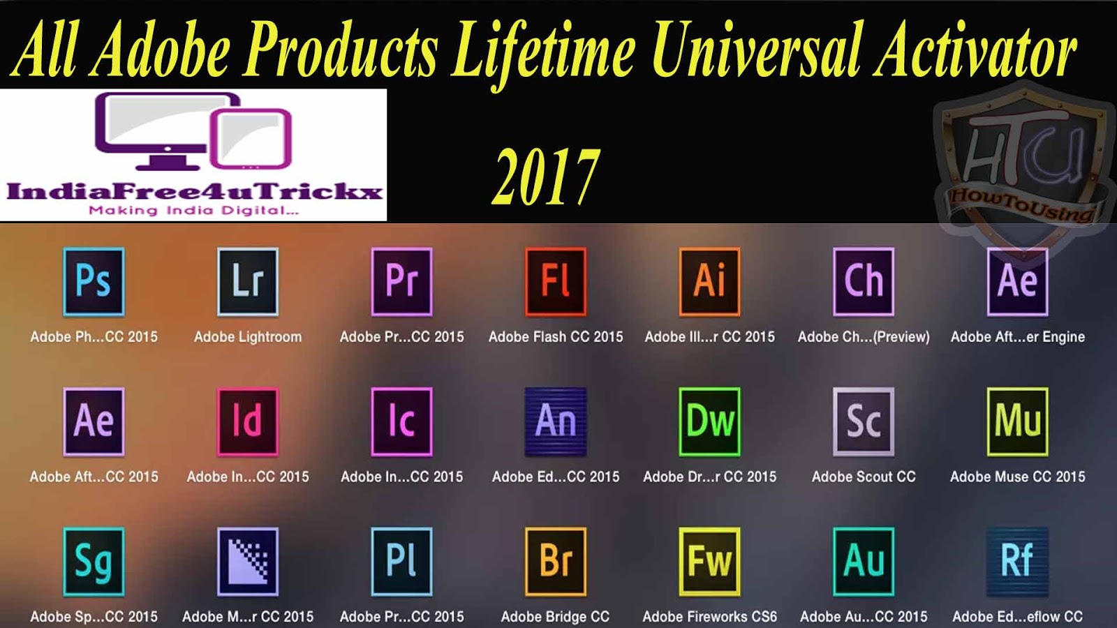 how to download all adobe products for free 2018